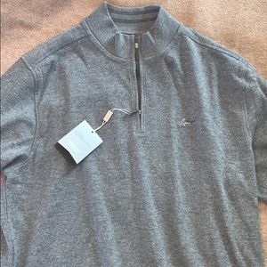 Greg Norman Fleece Quarter Zip NWT - LG